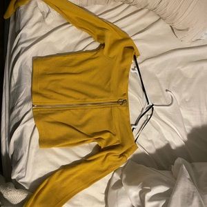 Off the shoulder crop top